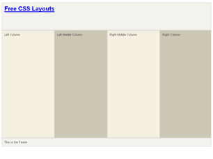 CSS Layout 119 Free Website Layout