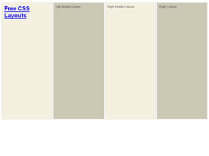 CSS Layout 125 Free Website Layout