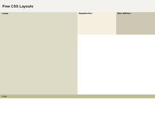 CSS Layout 171 Free Website Layout