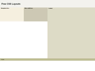 CSS Layout 173 Free Website Layout
