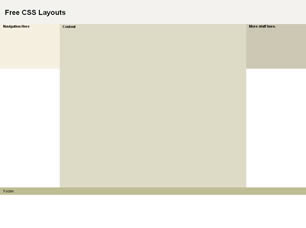 CSS Layout 175 Free Website Layout