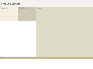 CSS Layout 180 Free Website Layout