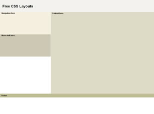 CSS Layout 188 Free Website Layout