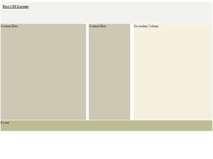 CSS Layout 202 Free Website Layout