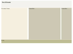 CSS Layout 213 Free Website Layout
