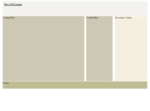 CSS Layout 214 Free Website Layout