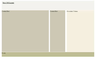 CSS Layout 215 Free Website Layout