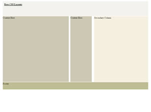 CSS Layout 216 Free Website Layout