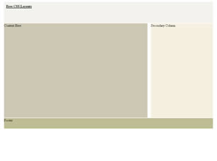CSS Layout 229 Free Website Layout