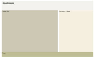 CSS Layout 230 Free Website Layout