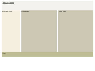 CSS Layout 232 Free Website Layout