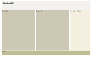 CSS Layout 235 Free Website Layout