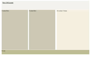 CSS Layout 237 Free Website Layout