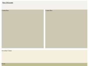 CSS Layout 238 Free Website Layout