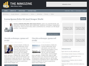 The MMOZine Free CSS Template