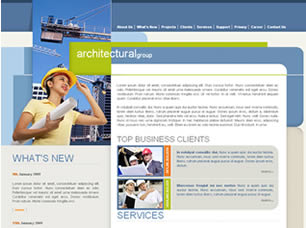 Architectural Group Free Website Template