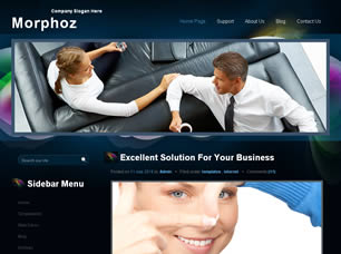 Morphoz Free Website Template
