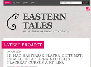 Eastern Tales Free Website Template