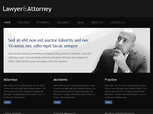 Lawyer & Attorney Free CSS Template