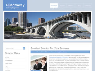Quadroway Free Website Template