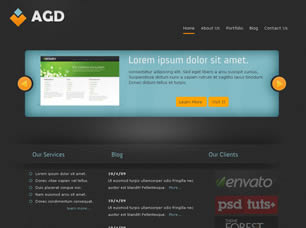 AGD Free Website Template