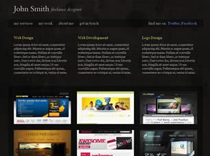John Smith Free Website Template