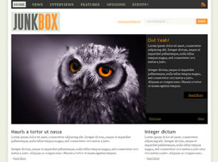 JUNKBOX Free Website Template