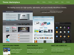 Theme Marketplace Free Website Template