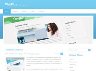 WebFlux Free Website Template