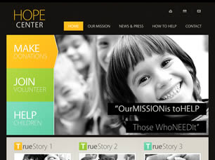 Hope Center Free Website Template