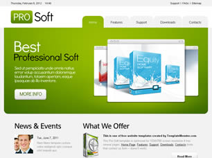 PRO Soft Free Website Template