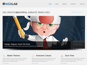 WebLab Free Website Template