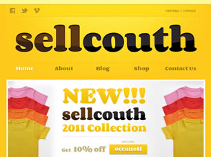 Sellcouth Free CSS Template