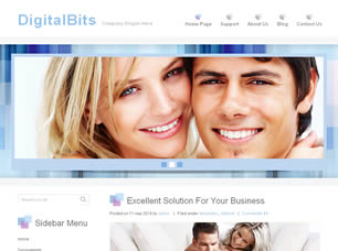 DigitalBits Free CSS Template