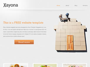 Xayona Free Website Template
