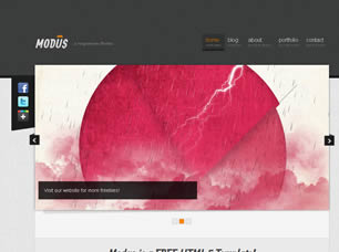 Modus Free CSS Template