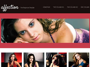 Affection Free Website Template