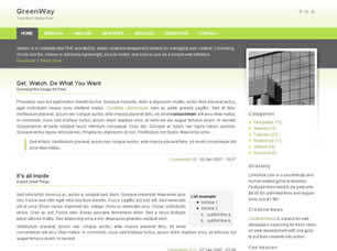 GreenWay Free Website Template