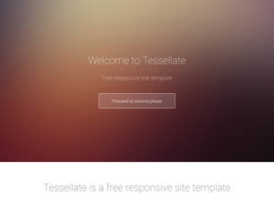 Tessellate Free Website Template