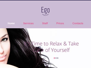 Ego Beauty Salon Free CSS Template