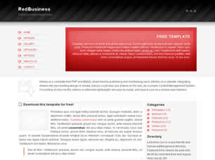 RedBusiness Free CSS Template