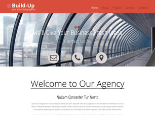 Build-Up Free Website Template