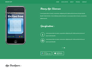 Appzy Free CSS Template