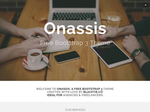 Onassis Free Website Template