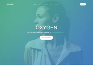 Oxygen Free Website Template