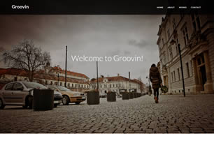 Groovin Free Website Template
