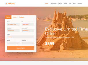 Travel Free CSS Template