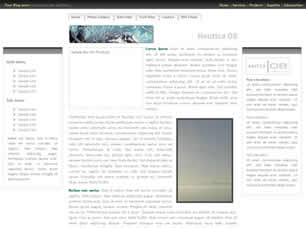 Nautica 08 Free Website Template