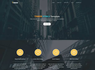 Tinker Free CSS Template