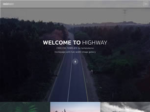 Highway Free Website Template
